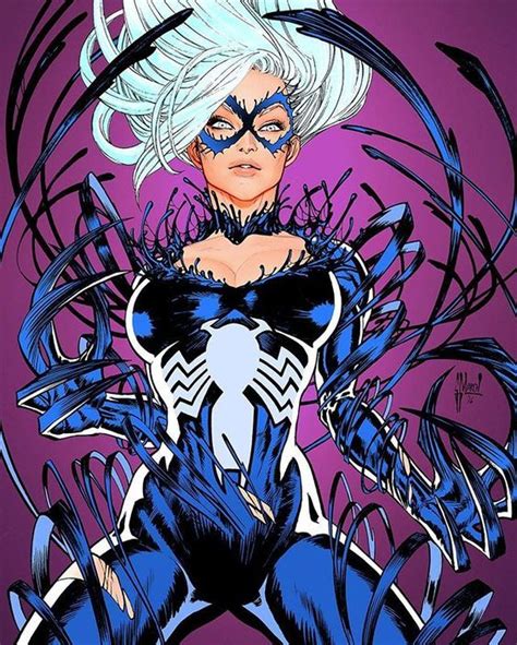 she-venom symbiote transformation black cat | Black cat marvel ...