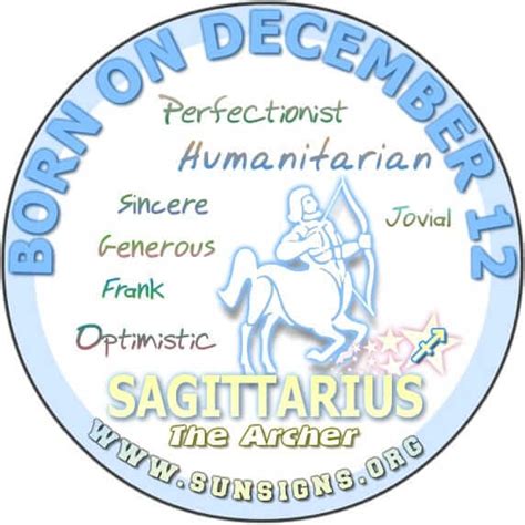 December 12 Zodiac Horoscope Birthday Personality - SunSigns.Org