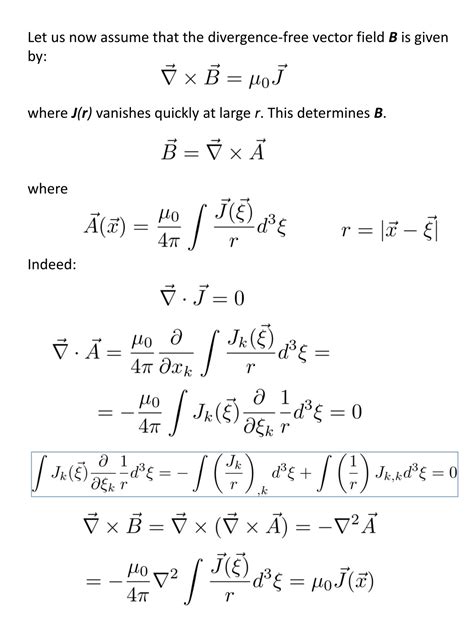 PPT - The Helmholtz Theorem PowerPoint Presentation, free download - ID:9631351