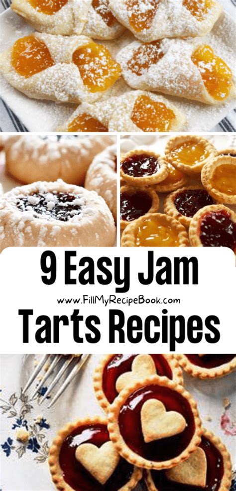 9 Easy Jam Tarts Recipes - Fill My Recipe Book