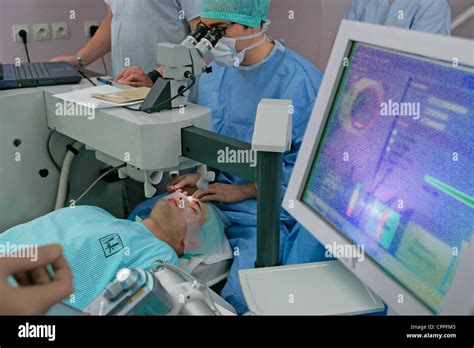 EYE LASER SURGERY Stock Photo - Alamy