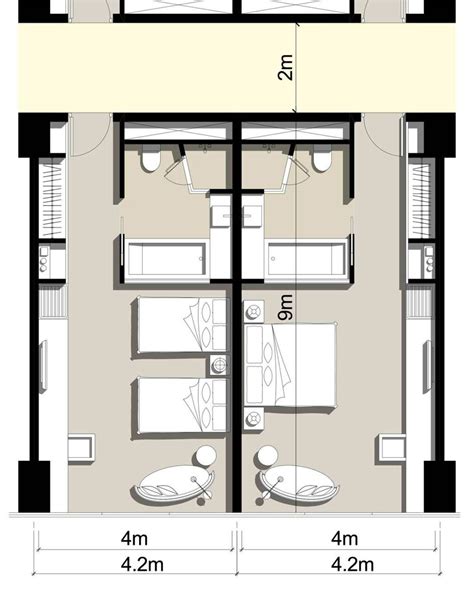 HYATT REGENCY HCMC | Hotel room plan, Hotel room design, Hotel floor plan