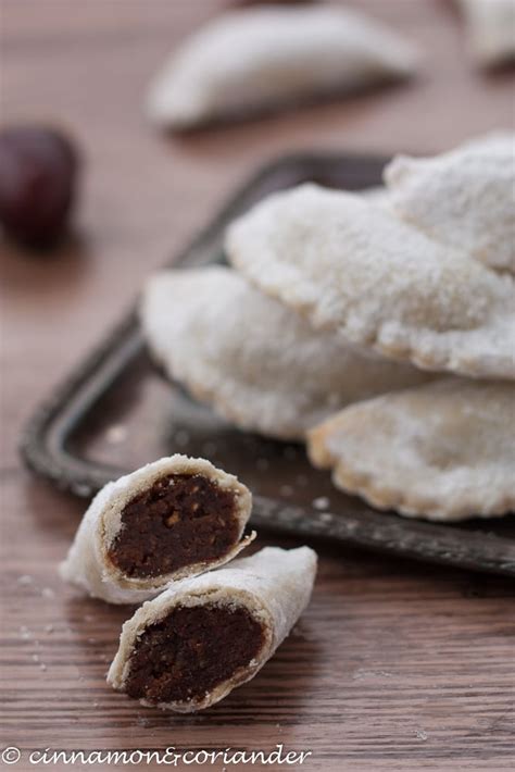 Italian Christmas Cookies with Chestnut Filling | Chestnut Tortelli Recipe