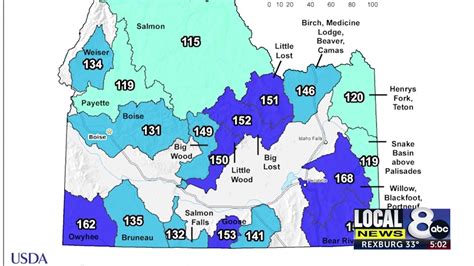 Idaho snowpack well above normal throughout the state - YouTube