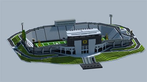 Oregon Ducks Football Stadium 1.20/1.19.2/1.19.1/1.19/1.18/1.17.1/1.17 ...