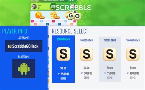 Scrabble GO Hack Cheat - Scrabble GO Mod Gems