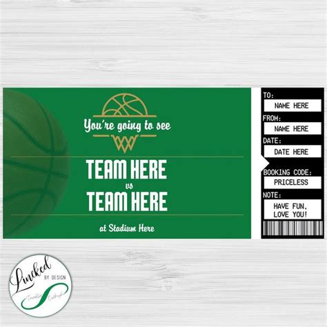 Celtics Ticket - Etsy