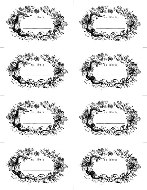 six black and white frames with flowers in the middle, each containing an individual name