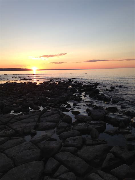 Sunset on Georgian bay, ontario | Sunset, Champlain, Bay