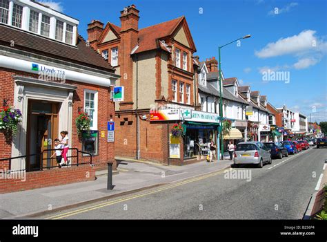 Ascot High Street, Ascot, Berkshire, England, United Kingdom Stock Photo, Royalty Free Image ...