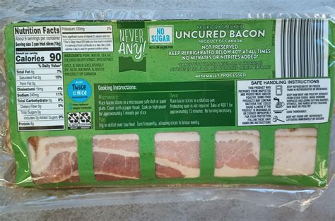 Never Any! Hickory Smoked Uncured Bacon | Aldi Reviewer