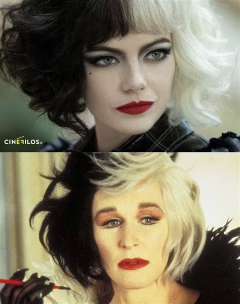 Cruella Deville Glenn Close Makeup