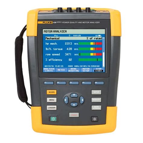 Fluke 438-II Power Quality Analyzer & Motor Analyzer - mme-ae