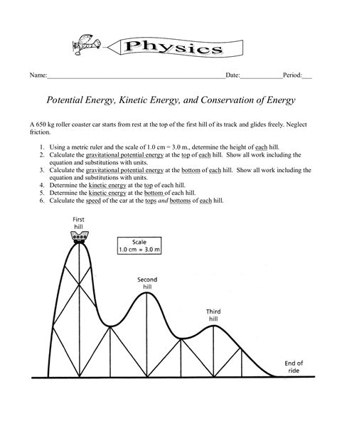 Roller Coasters And Energy Worksheet Answers - inspiredeck