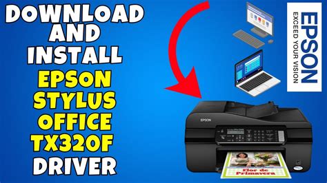 How To Download & Install Epson Stylus Office TX320F Printer Driver in ...