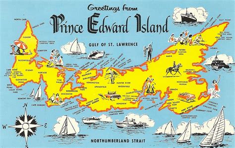 My Favorite Views: Canada - Prince Edward Island, Map