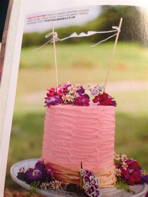 Pink bunting cake Pink Bunting, Best Cake Recipes, Wedding Bunting ...