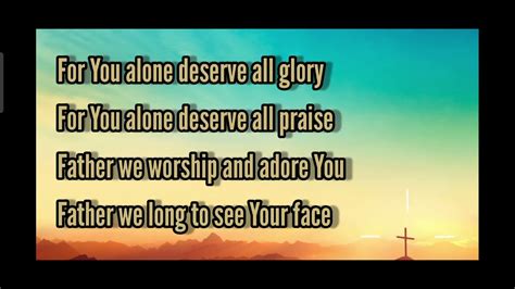 FOR YOU ALONE, P & Worship ( Lyrics) - YouTube