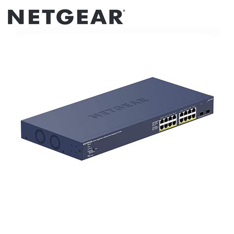 NETGEAR 16-Port Gigabit Smart Managed Pro PoE+ Switch with 2 SFP Ports – NetgearStorePH