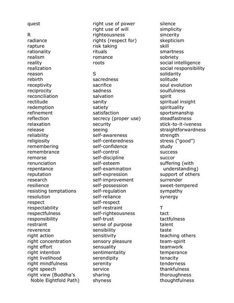 The Master List of Virtues and Vices - Belief Closet | Writing words, Learn english words, Words ...