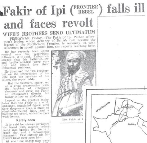 History of Pashtuns: The only authentic photos of Faqir of Ipi