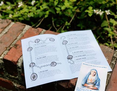Servite Rosary of the Seven Sorrows Printable Booklet - Catholic All Year