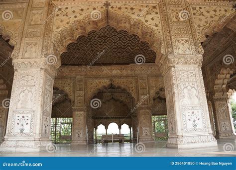 Architecture of Red Fort in New Delhi, India Stock Photo - Image of commerce, complex: 256401850