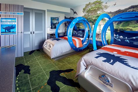 New Jurassic World Kids' Suites at Loews Royal Pacific Resort