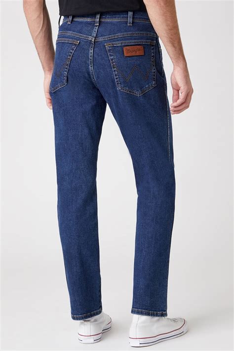 Wrangler Texas Stretch Regular Jeans - Darkstone | Wrangler Texas ...