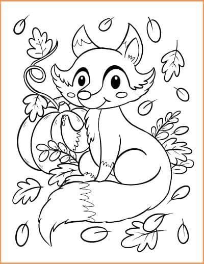 Free Printable Fall Coloring Pages for Kids | Fall coloring pages, Fall coloring pictures, Fall ...