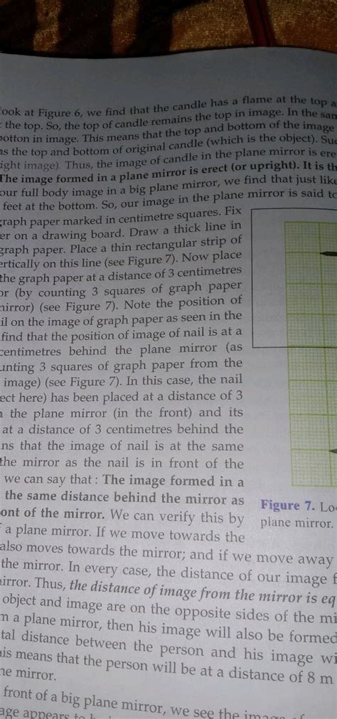 Write 4 characteristics of image formed by plane mirror - Science ...