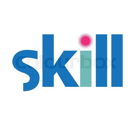 Skill Logo Concept Design | Stock vector | Colourbox