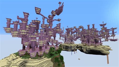 Overworld End Cities in Minecraft! - YouTube