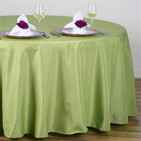 Efavormart 108" Wholesale Round Tablecloth Polyester Round Table Linens ...