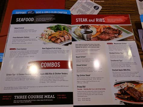 Menu at 99 Restaurants, East Longmeadow