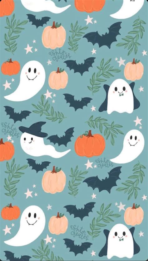 Download Get Halloween Ready with this Cute iPhone Wallpaper ...