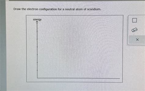 Solved Draw the electron configuration for a neutral | Chegg.com