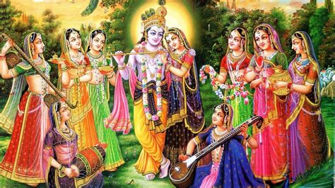 Radha Krishna Rasleela (#2371879) - HD Wallpaper & Backgrounds Download