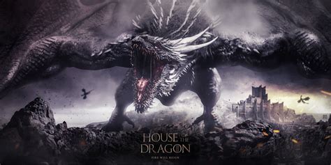 House of the Dragon: Balerion 🔥 | Balerion the black dread, House of dragons, Dragon tales