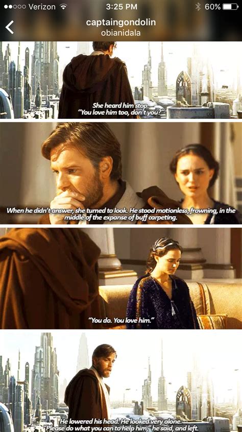 The script of a deleted scene of Revenge of the Sith (the pictures are ...