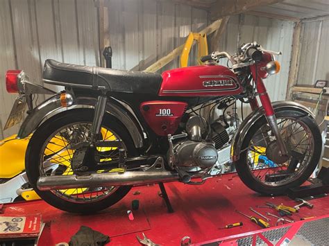 1978 Suzuki A100 Unrestored Classic 2-Stroke - Bike Years - 1970s