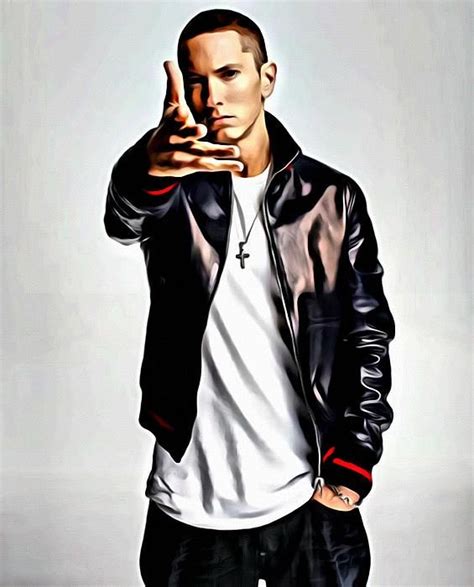 Eminem Poster Fingers Art by Florian Rodarte | Eminem, Eminem poster ...