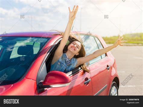 Young Woman Car. Girl Image & Photo (Free Trial) | Bigstock