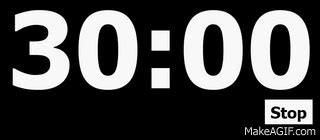 30 Minute Countdown Timer on Make a GIF