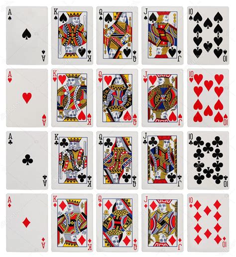 Royal Flush, poker cards — Stock Photo © Erdosain #10313610