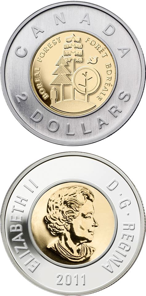 Commemorative Toonies. The 2 dollars coin series from Canada