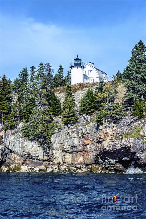 Bear Island Lighthouse Photograph by Anthony Baatz - Fine Art America