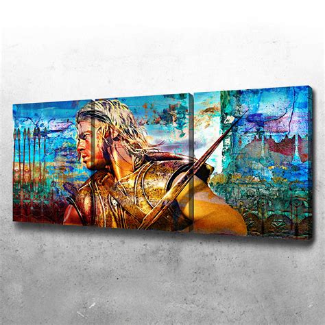 Troy Canvas Set – Legendary Wall Art