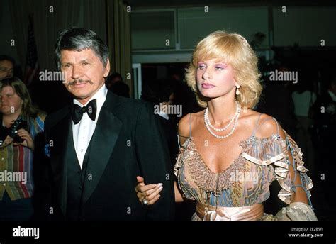 Charles Bronson And Wife Jill Ireland 1982 Credit: Ralph Dominguez ...