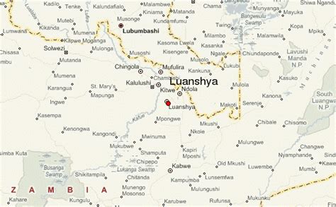 Luanshya Location Guide